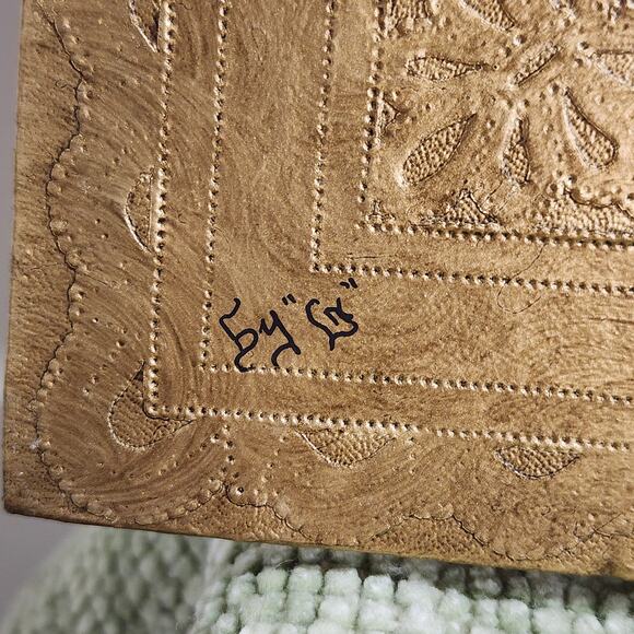 VTG Mallard Duck 3D Open Book Wall Art Gold Finish by Ellen Watkins 12x10 - Picture 9 of 13